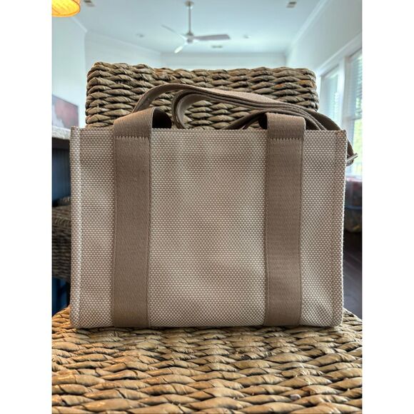 EUC lululemon Two-Tone Canvas Mini Tote Bag 4.5L, ivory , $179 - Picture 10 of 10